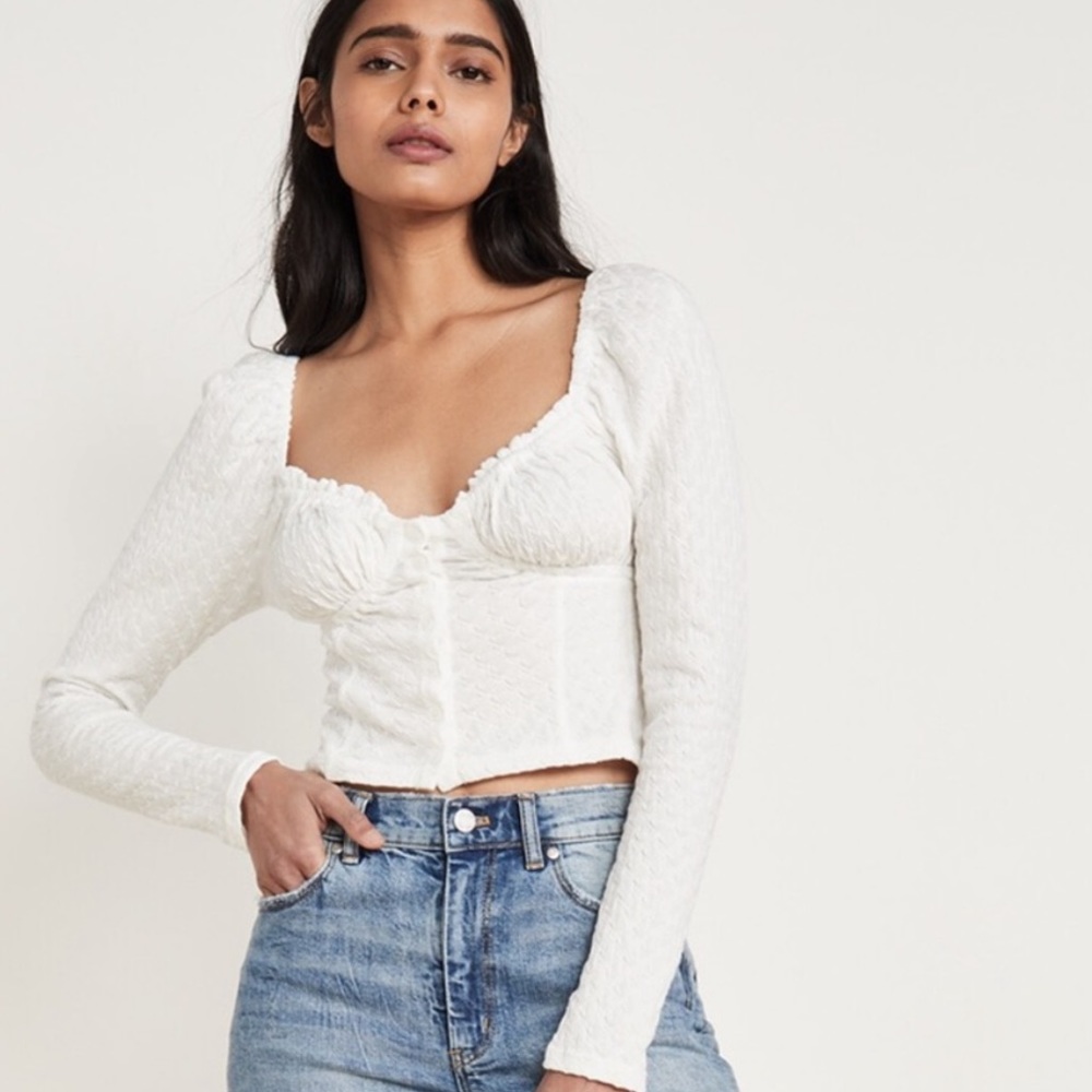 Free People Ladybug Long Sleeve Top